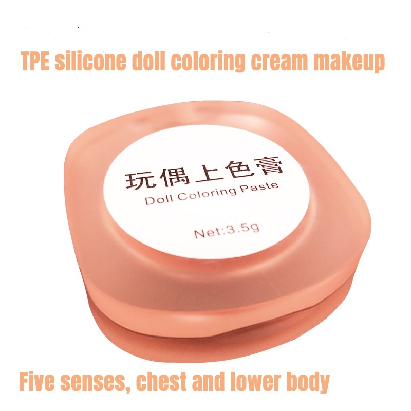 Beauty Real Makeup - TPE silicone doll coloring cream silicone