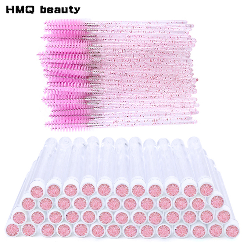 Beauty Makeup Youtube - 100PCS Disposable Eyelash Brushes Tubes With