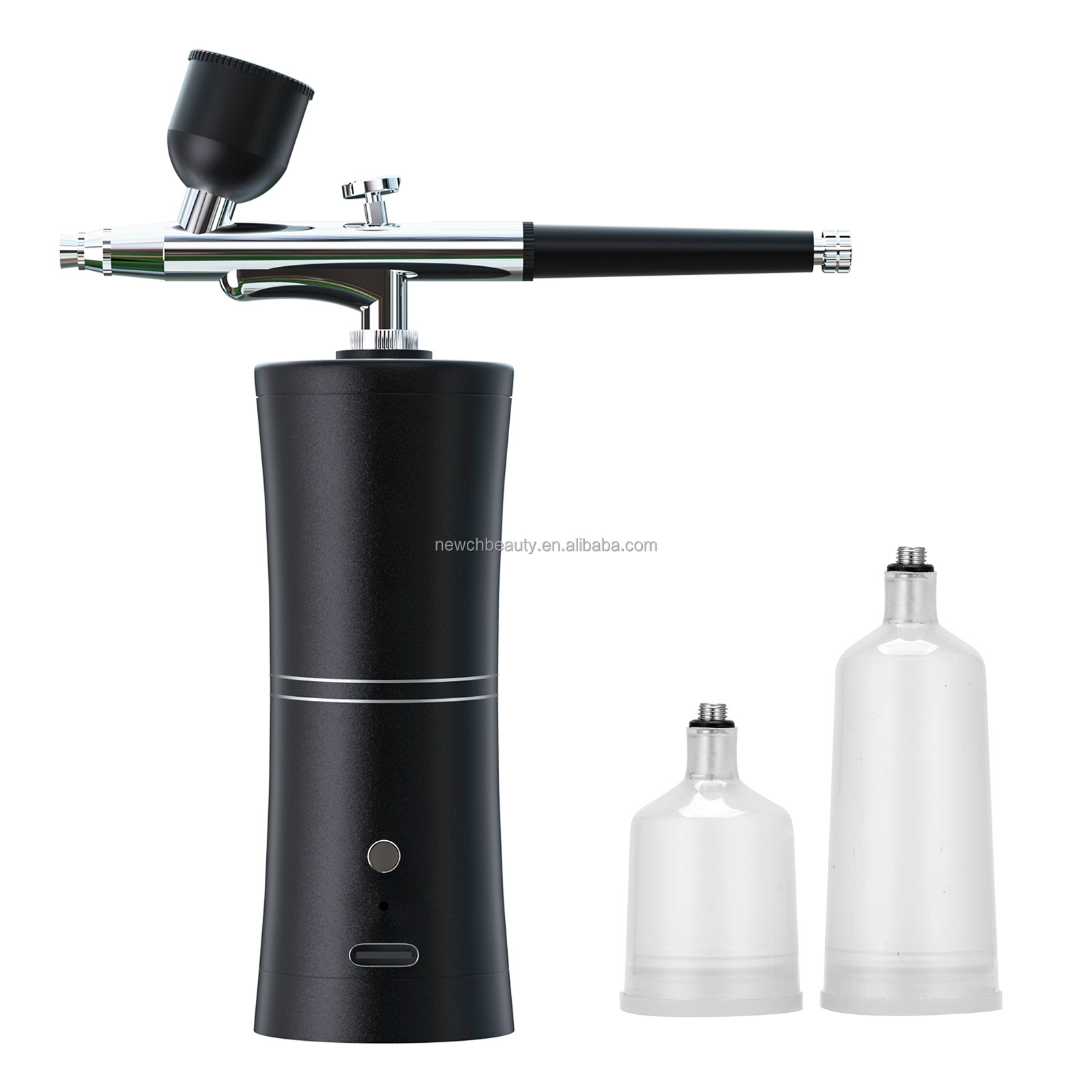 Makeup Beauty Ro - Cordless Airbrush Kit with Compressor USB