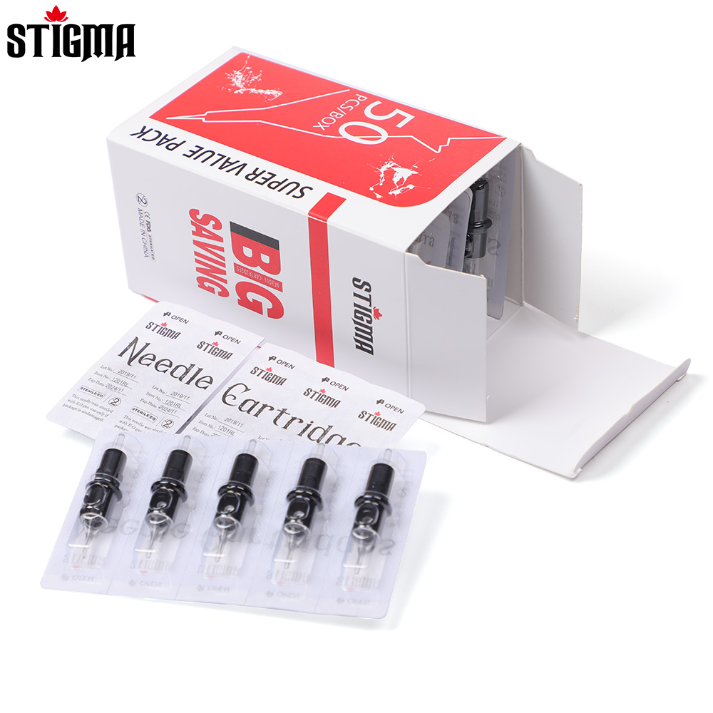 Merit Beauty Makeup - STIGMA 50Pcs Tattoo Cartridges Needles Boutique
