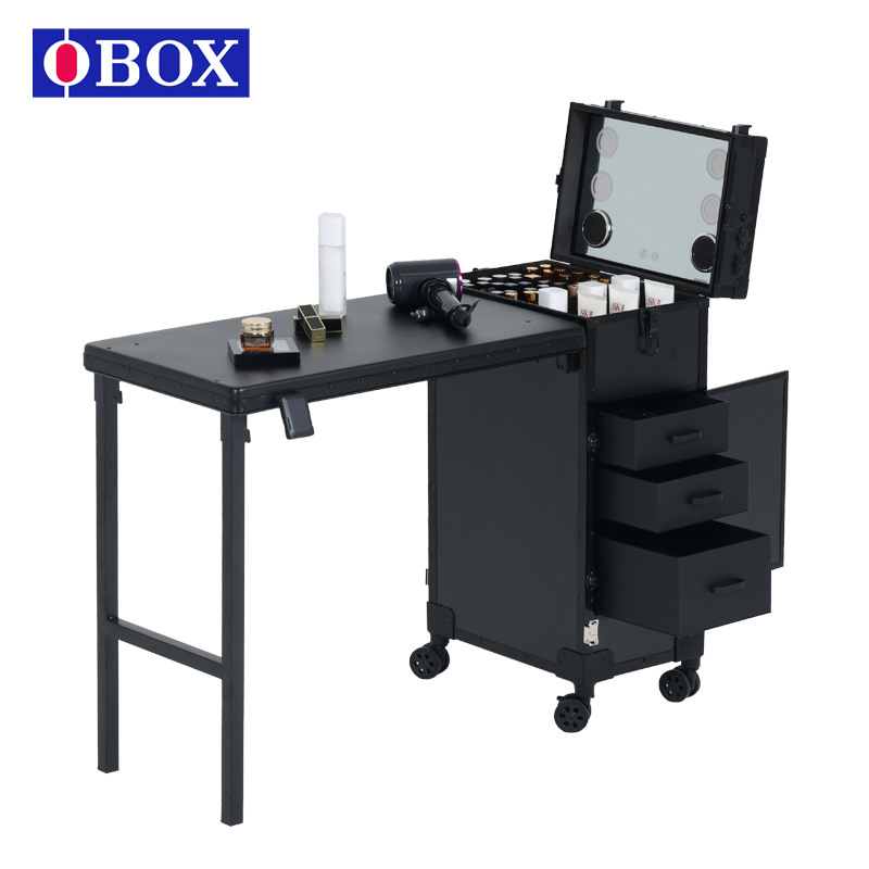 Beauty Without Makeup - Salon Cart Customized Portable Trolley Cosmetic