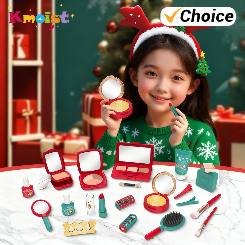Beauty Real Makeup - Christmas Gifts Simulation Cosmetic Girls DIY