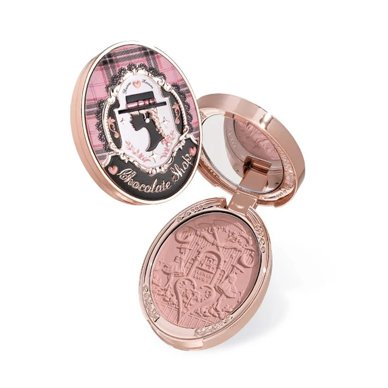 J Beauty Makeup - Flower Know Chocolate Shop Embossed Blush