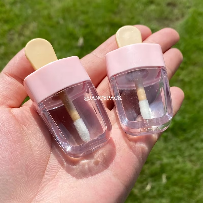 Beauty Makeup Youtube - Pink Empty Lip Glaze Tube 1/5pcs