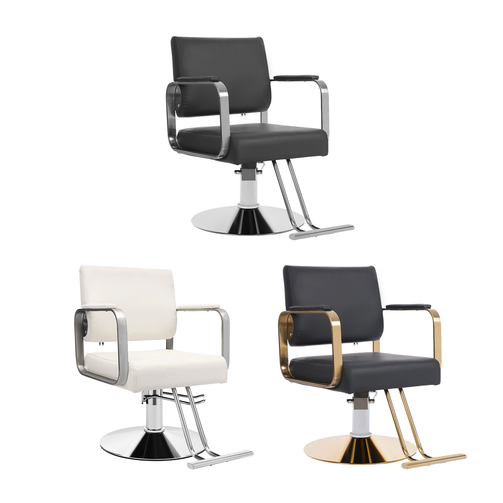 Adjustable Height Salon Chair, - Beauty Makeup Chair avaliação e preço
