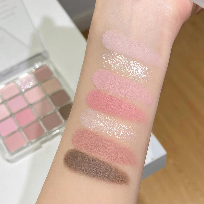 16-Colors Eyeshadow Matte & Sh - J Beauty Makeup avaliação e preço