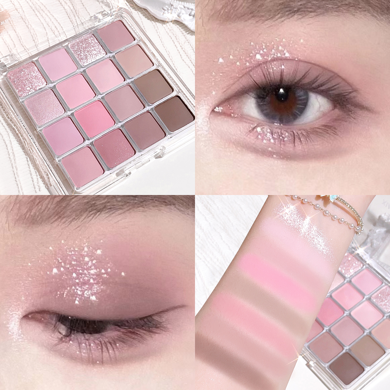 Sixteen-color sunset magic eye - J Beauty Makeup avaliação e preço
