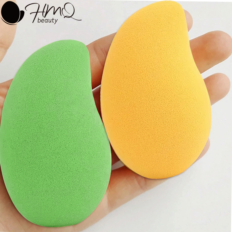 12/2pcs Mango Shape Soft Makeu - Beauty Blender In Makeup avaliação e preço