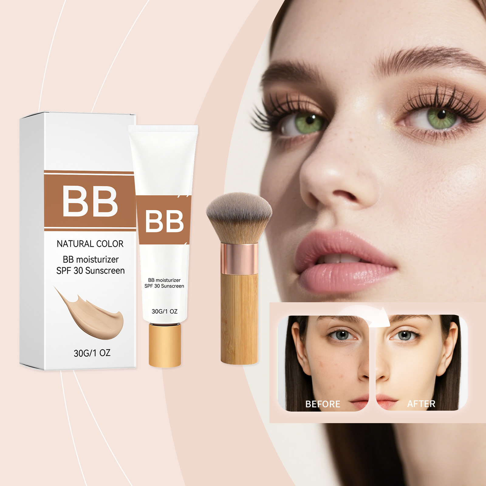 SPF 30 Tinted Moisturizer BB C - Makeup Beauty Ro avaliação e preço