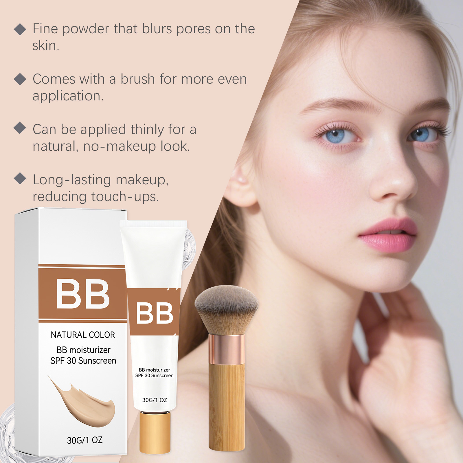 SPF 30 Tinted Moisturizer BB C - Makeup Beauty Ro avaliação e preço