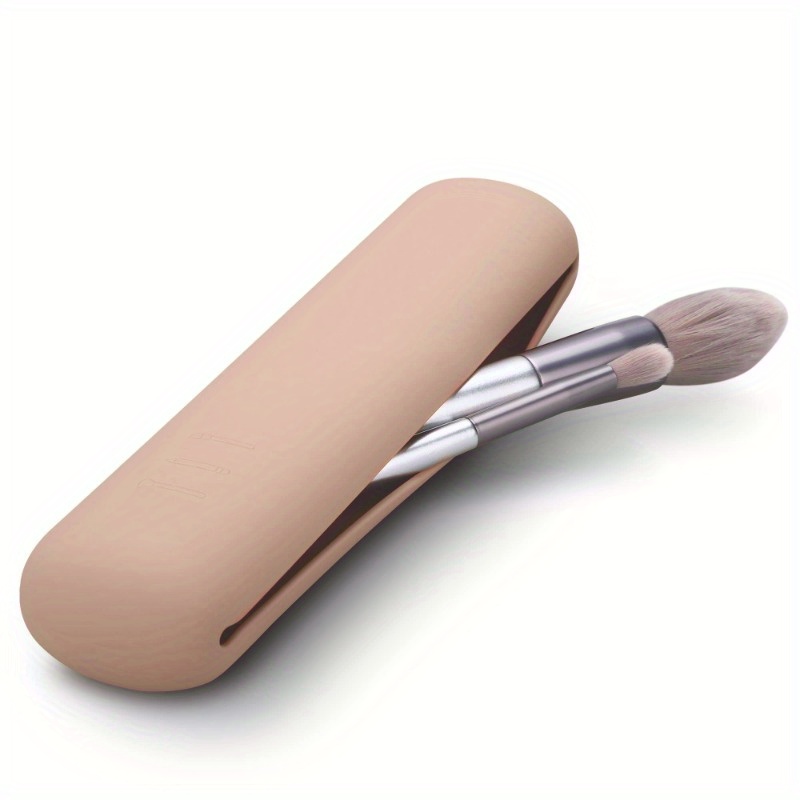 Travel Makeup Brush Holder,Sil - Makeup Beauty Ro avaliação e preço