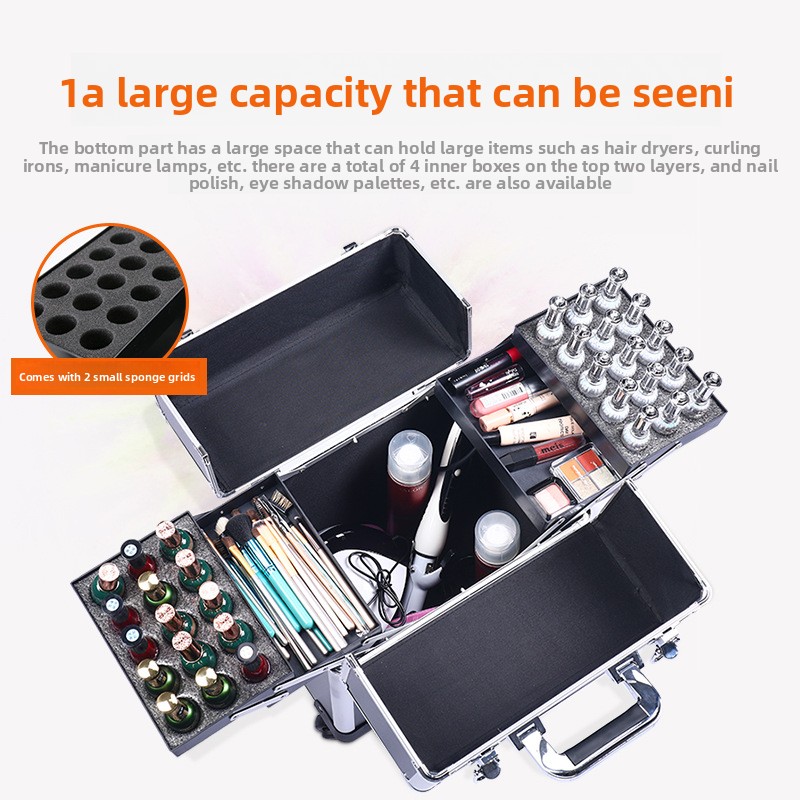 Professional Nail Art Case Rol - Beauty For You Makeup avaliação e preço