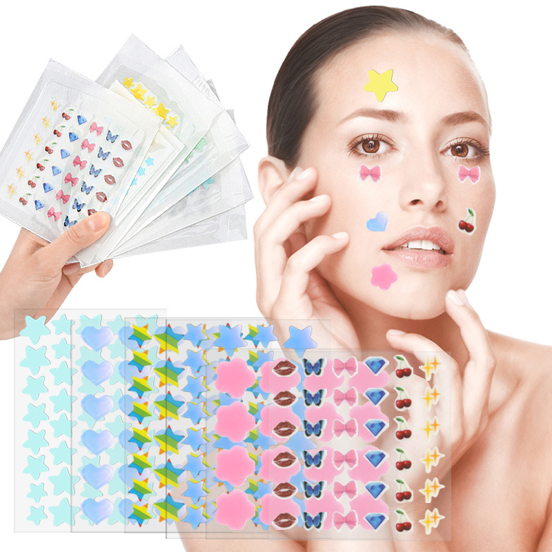 Color Cartoon Acne Patch Skin  - Beauty For You Makeup avaliação e preço