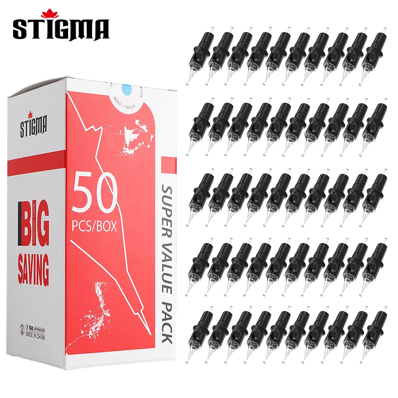 STIGMA 20/50pcs Tattoo Cartrid - Merit Beauty Makeup avaliação e preço