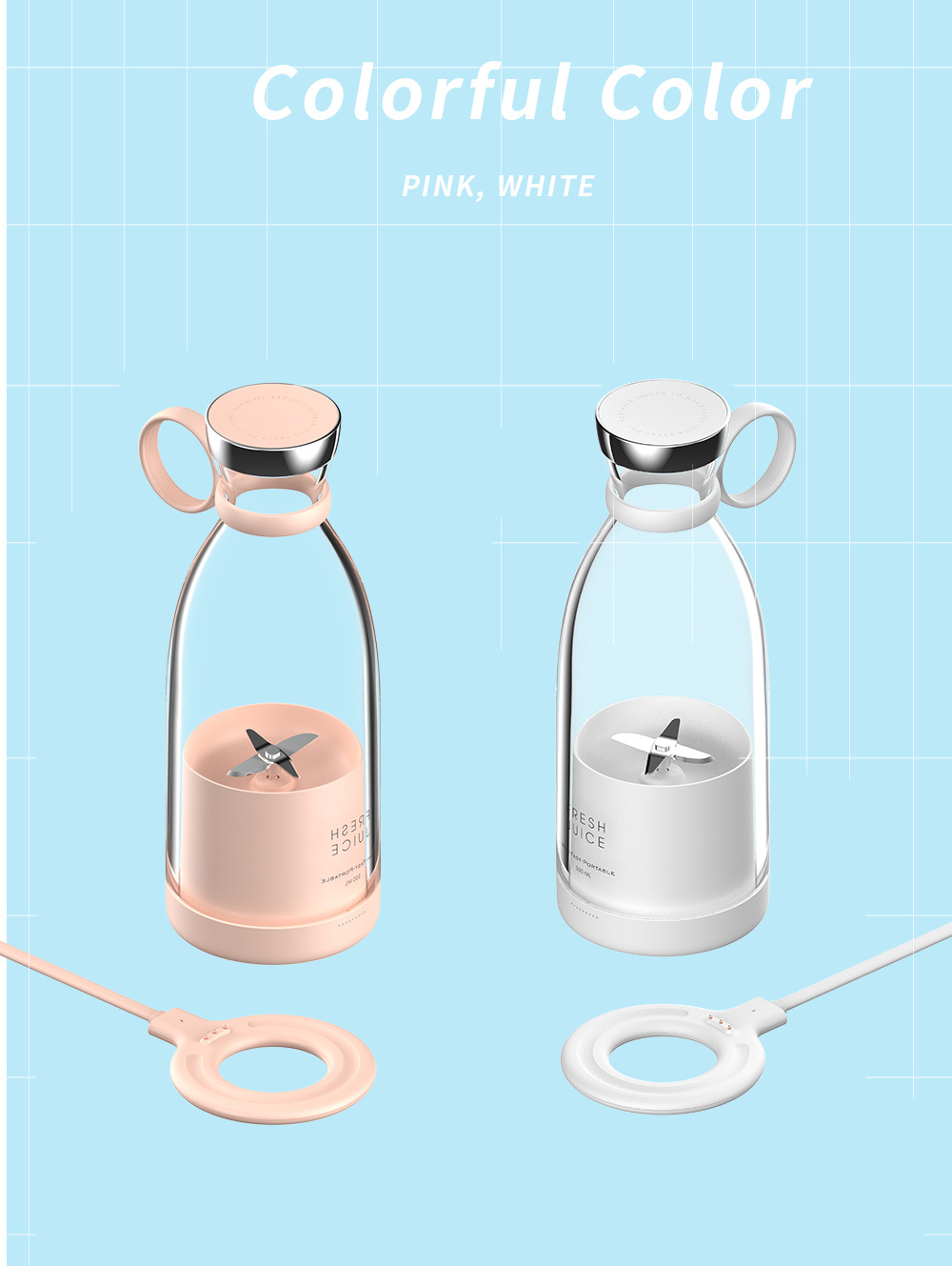 usb Charger for portable juice - Makeup Beauty Ro avaliação e preço