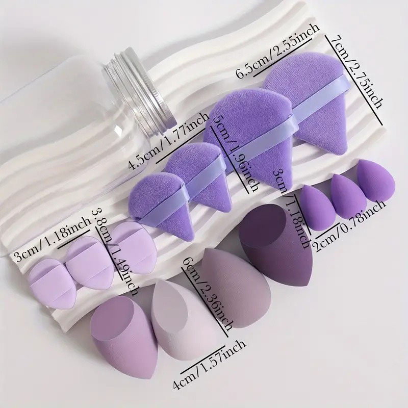 New 14pcs Makeup Sponges Kit S - Beauty Blender In Makeup avaliação e preço
