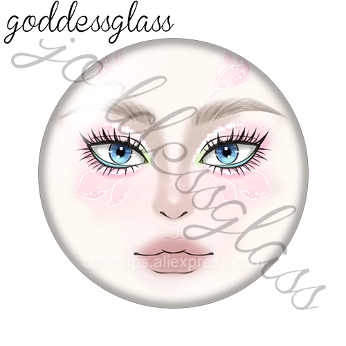 Beauty Makeup Girl Face Doll F - Beauty Makeup Girl Photo avaliação e preço