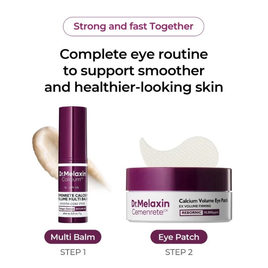 Dr.Melaxin Calcium Volume Mult - Collagen Eye Patch avaliação e preço