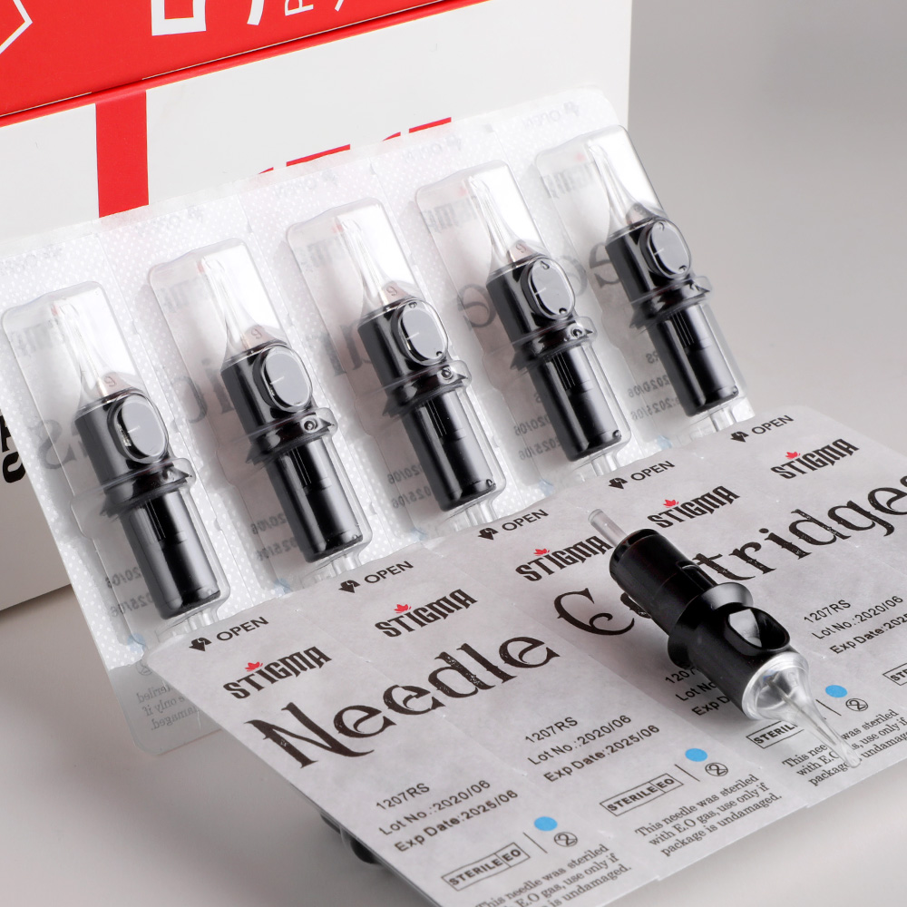 STIGMA 50Pcs Tattoo Cartridges - Merit Beauty Makeup avaliação e preço