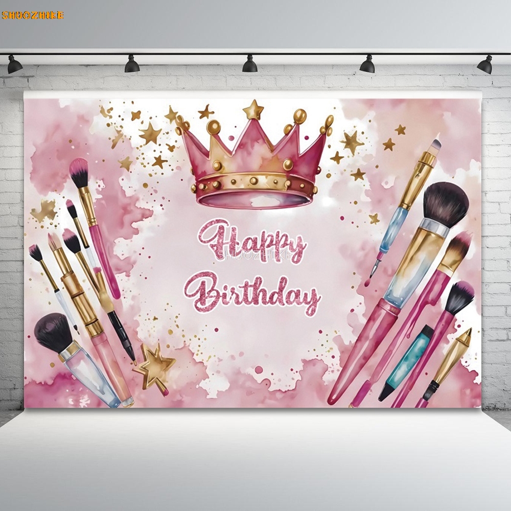Happy Birthday Pink Beauty Mak - Beauty Makeup Girl Photo avaliação e preço