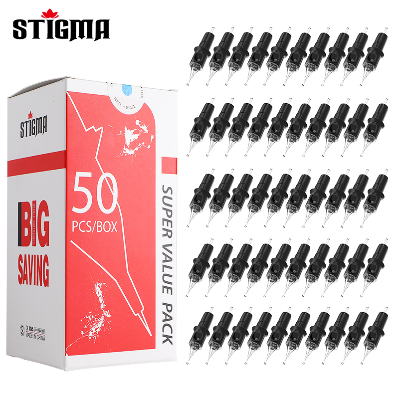 50Pcs Tattoo Cartridges Needle - Merit Beauty Makeup avaliação e preço