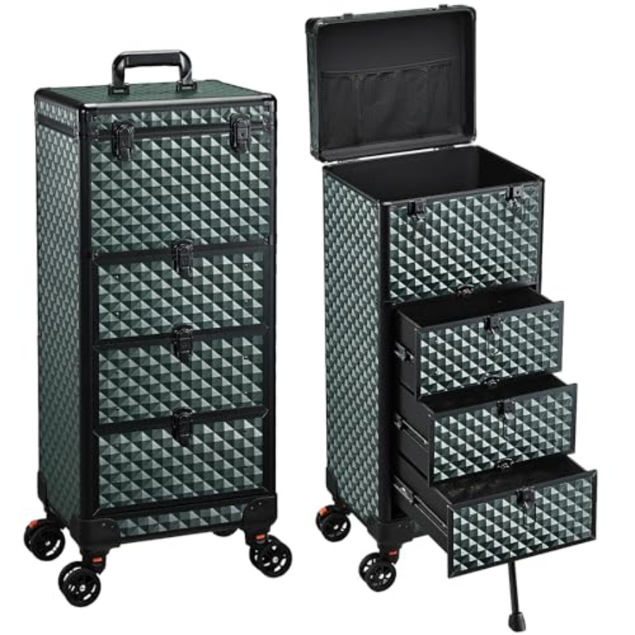 Nail Trolley Cart with 3 Drawe - Beauty For You Makeup avaliação e preço