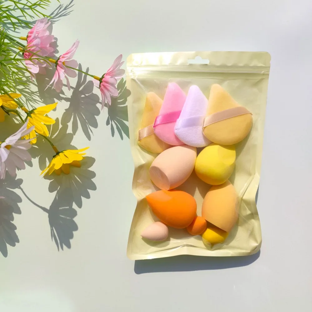11/12Pcs Cosmetic Puff Makeup  - Beauty Blender In Makeup avaliação e preço