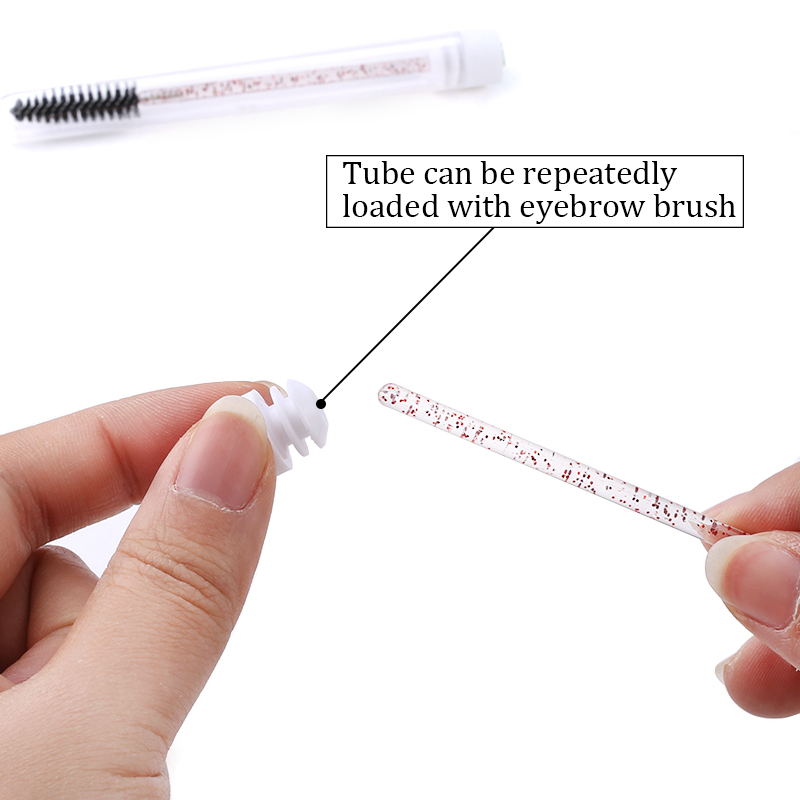 50/100pcs Diamond Eyebrow Brus - Beauty Makeup Youtube avaliação e preço