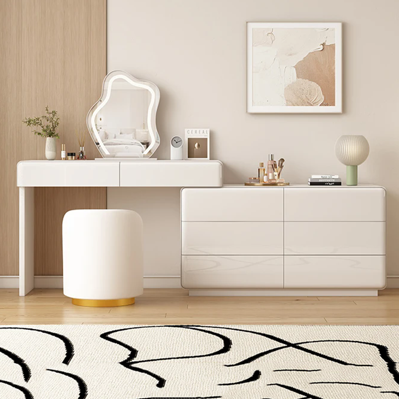 White Bedroom Dressing Table M - Beauty Without Makeup avaliação e preço