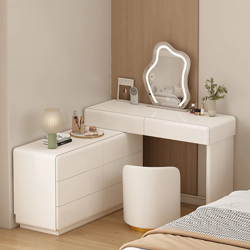 White Bedroom Dressing Table M - Beauty Without Makeup avaliação e preço