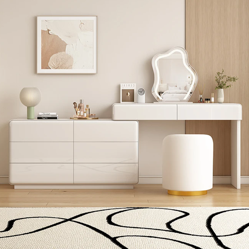 White Bedroom Dressing Table M - Beauty Without Makeup avaliação e preço