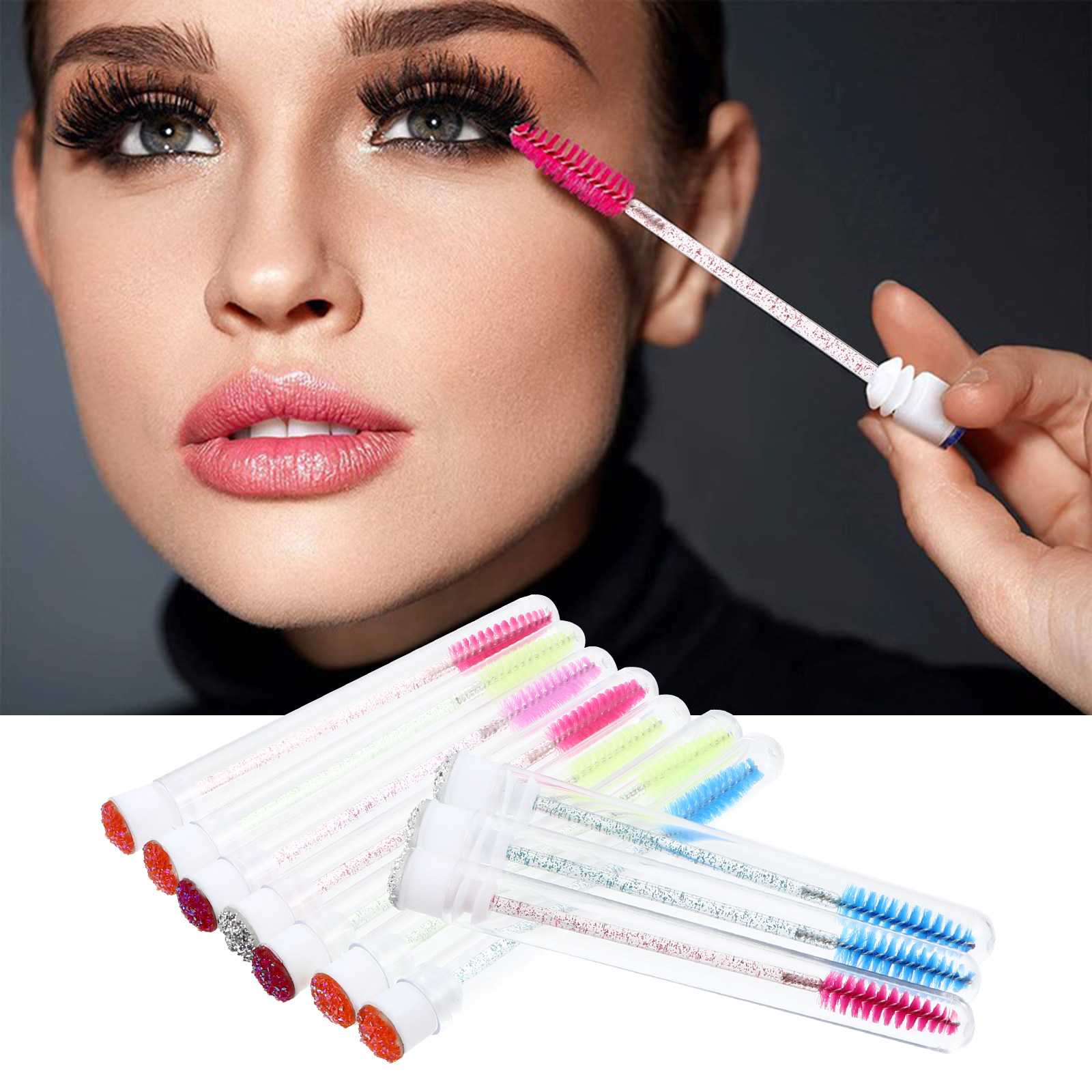 10Pcs Mascara Bottle Eyelash T - Beauty Makeup Youtube avaliação e preço