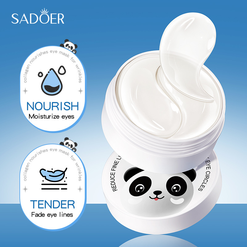 60pcs SADOER Crystal Collagen  - Collagen Eye Patch avaliação e preço