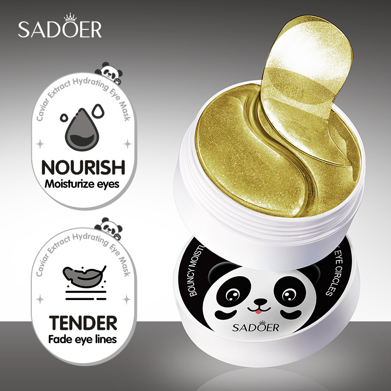 60pcs SADOER Crystal Collagen  - Collagen Eye Patch avaliação e preço
