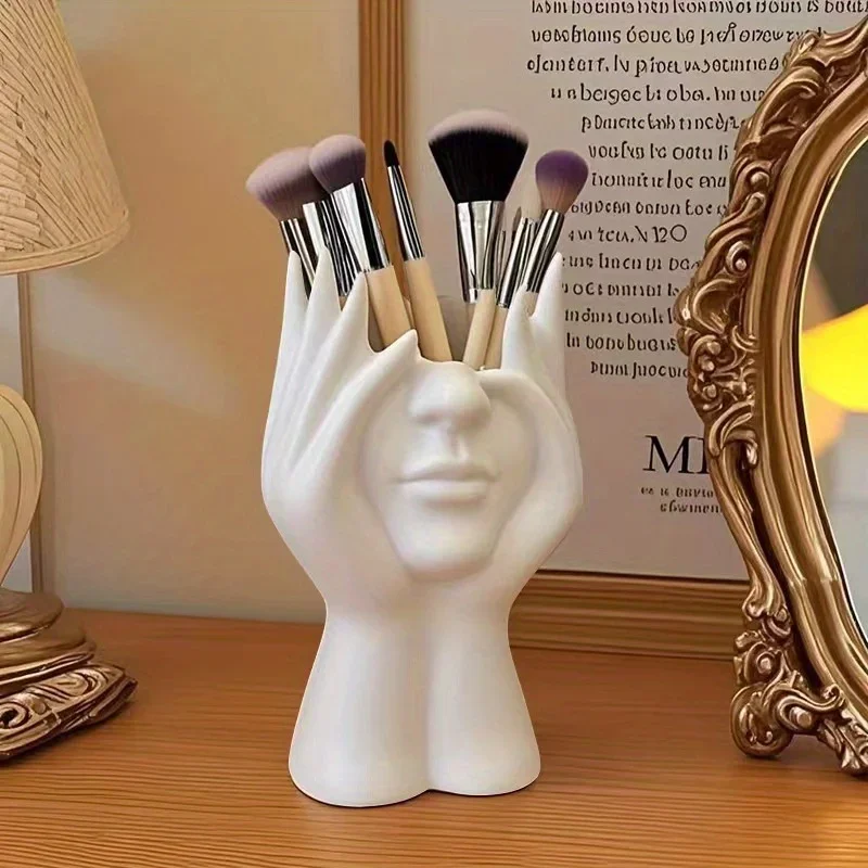 A Creative Face Storage Box –  - Makeup Beauty Ro avaliação e preço