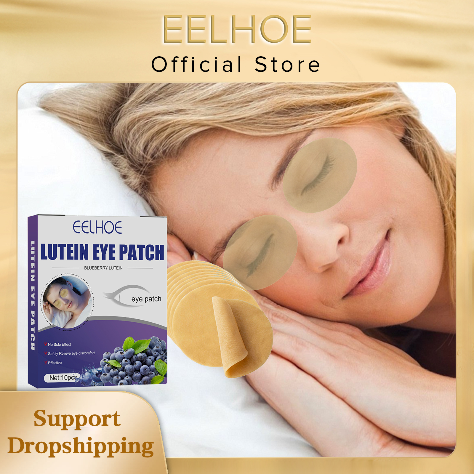 EELHOE Blueberry Lutein Eye Pa - Collagen Eye Patch avaliação e preço