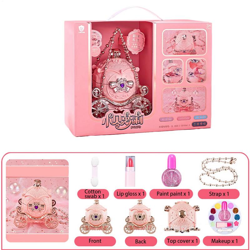Girls Makeup Set Pink Carriage - Beauty Real Makeup avaliação e preço