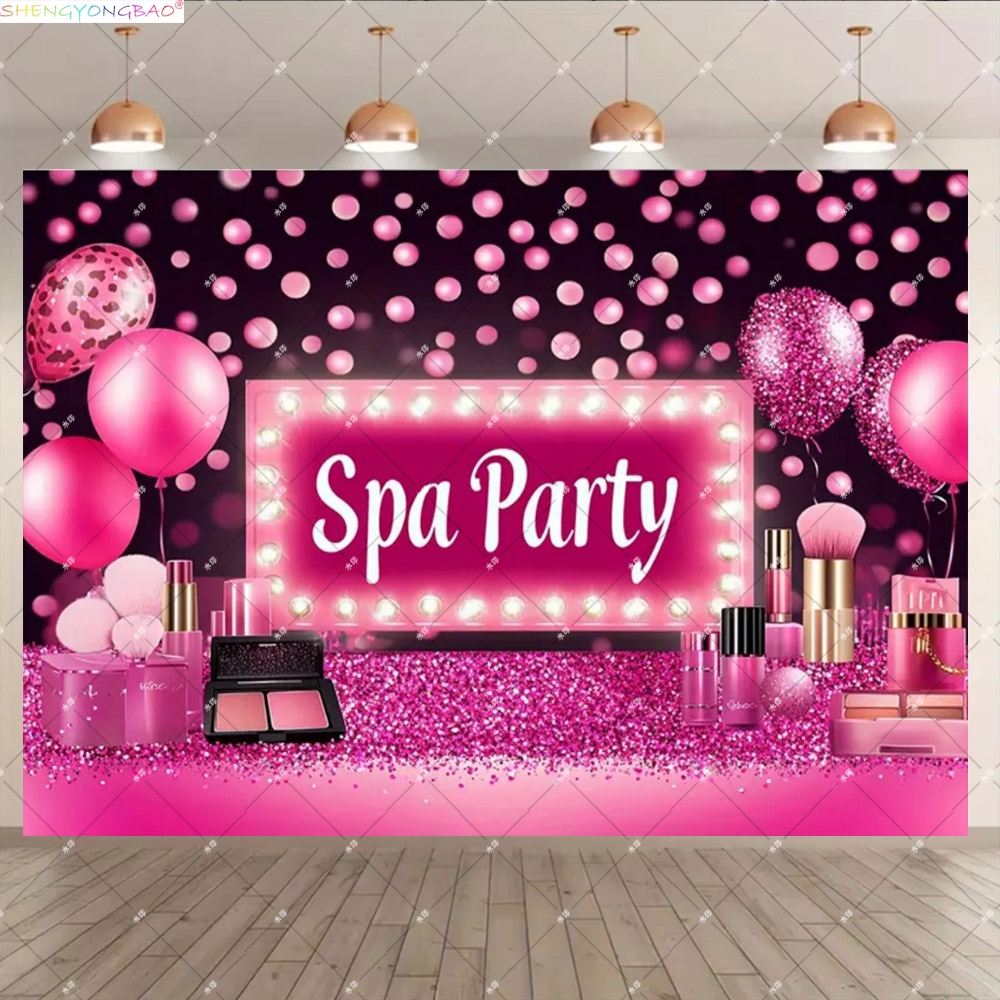 Pink Beauty Makeup Spa Photogr - Beauty Makeup Girl Photo avaliação e preço