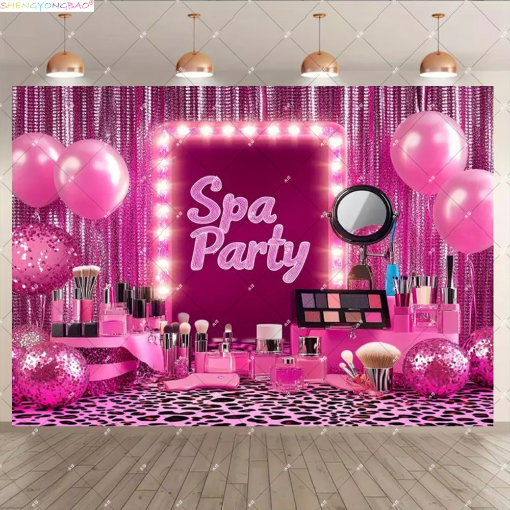 Pink Beauty Makeup Spa Photogr - Beauty Makeup Girl Photo avaliação e preço