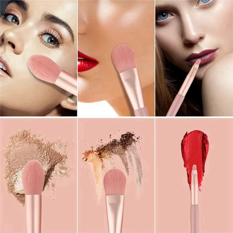8-Piece Professional Makeup Br - Beauty Without Makeup avaliação e preço