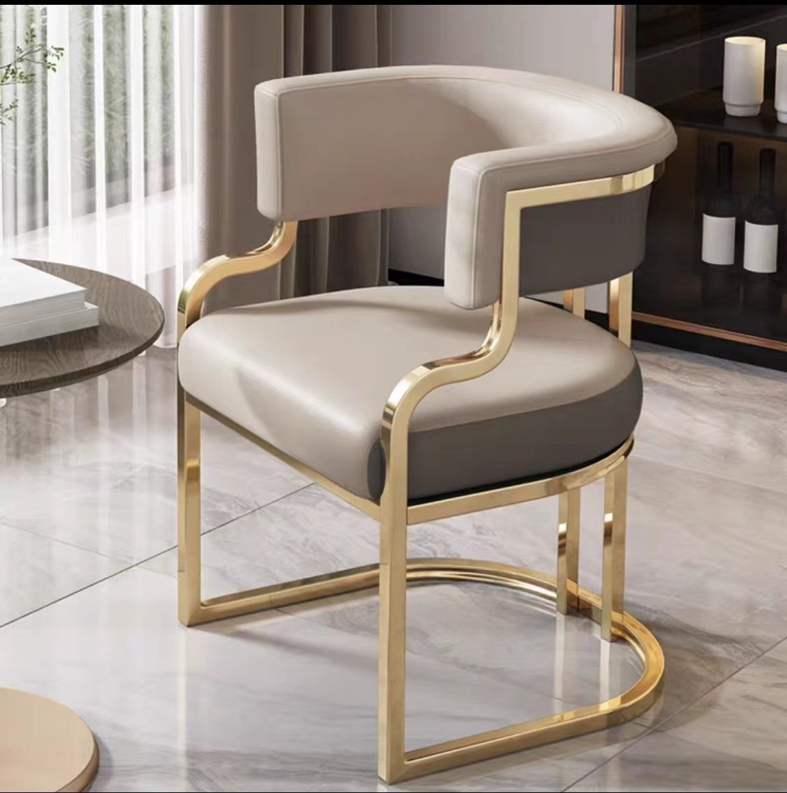 #Light Luxury High-End Dining  - Beauty Makeup Chair avaliação e preço