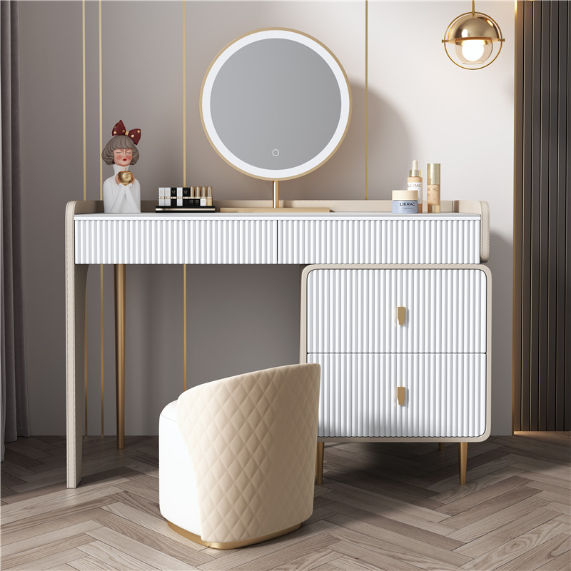 Modern Bedroom Vanity Table Dr - Beauty Without Makeup avaliação e preço