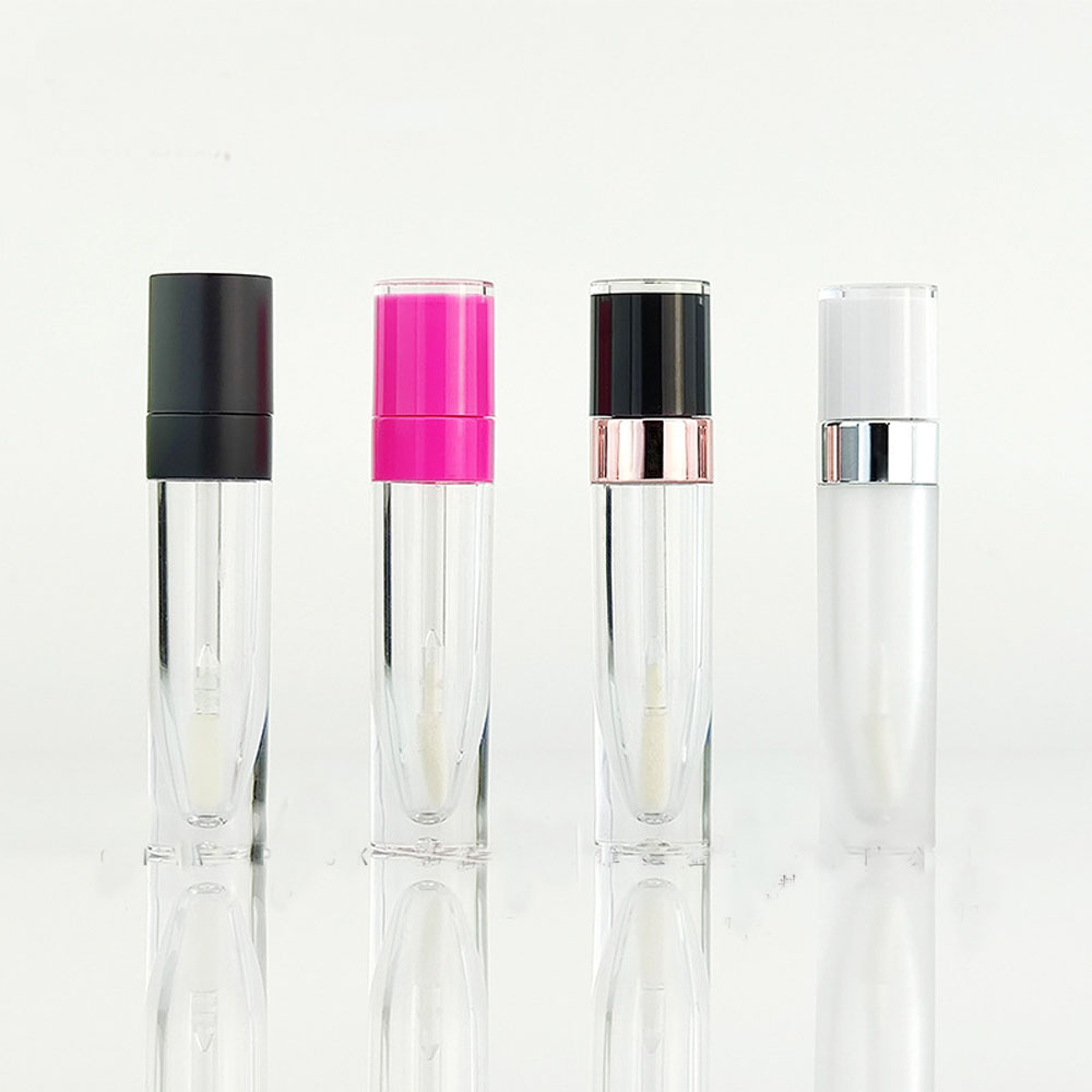 50PCS 5ML Empty Clear Lip Glos - Beauty Makeup Youtube avaliação e preço