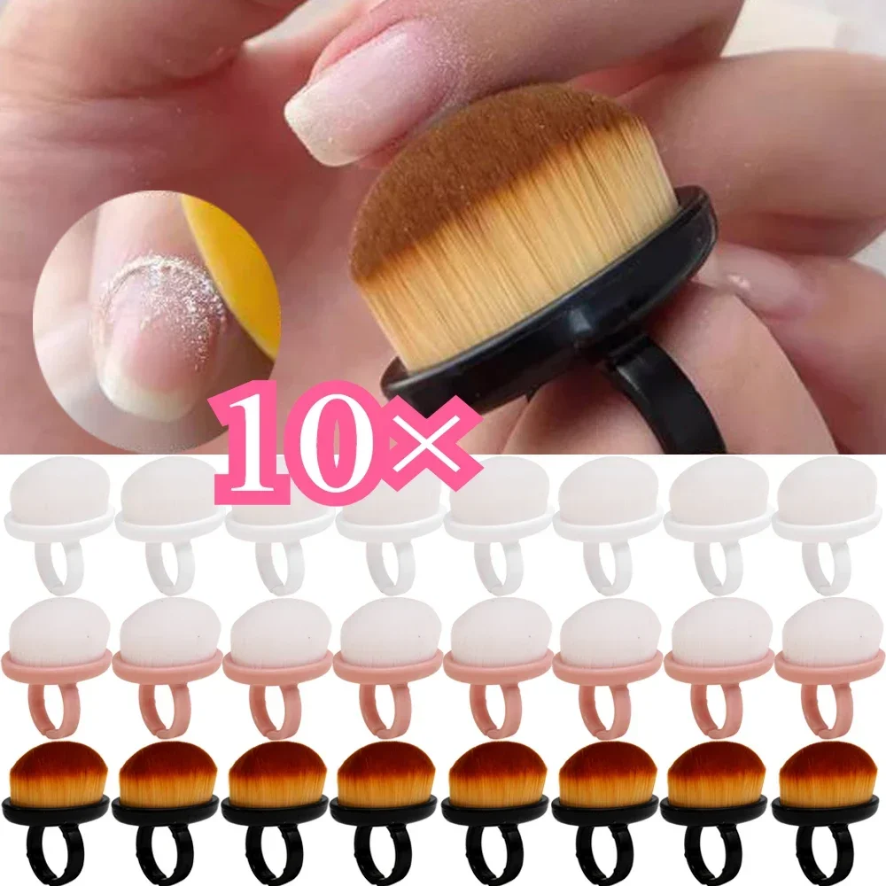 10pcs Professional Nail Dust B - Makeup Beauty Ro avaliação e preço