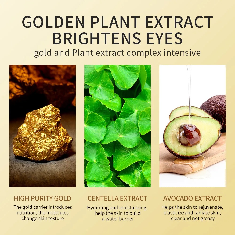 120pcs Avocado Golden Collagen - Collagen Eye Patch avaliação e preço