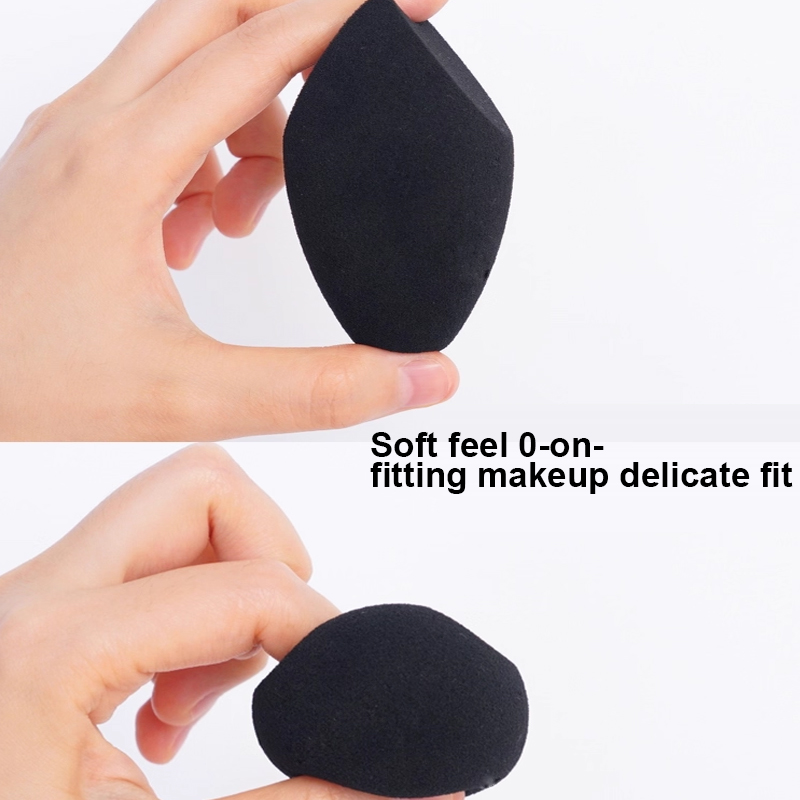 2pcs Black Beauty Sponge Egg - - Beauty Blender In Makeup avaliação e preço