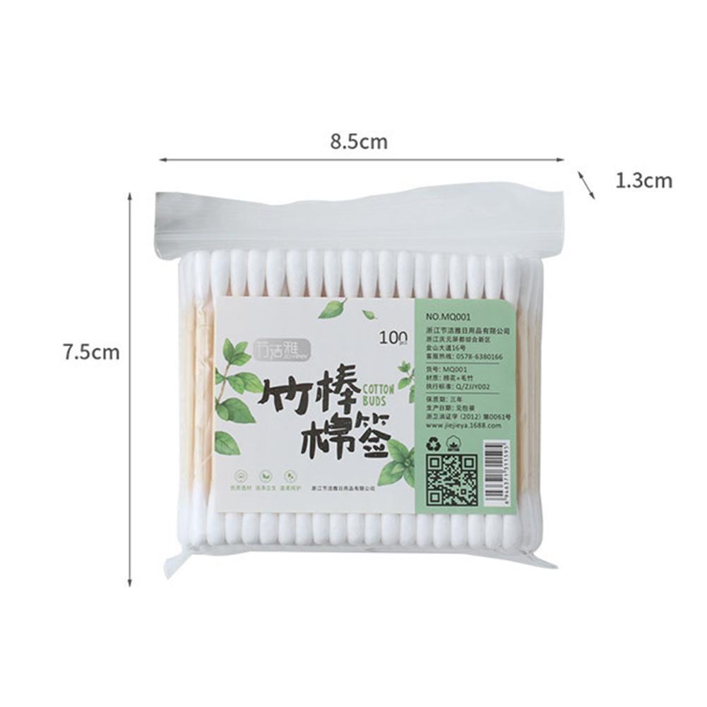 10/100pcs Disposable Cotton Sw - Beauty For You Makeup avaliação e preço