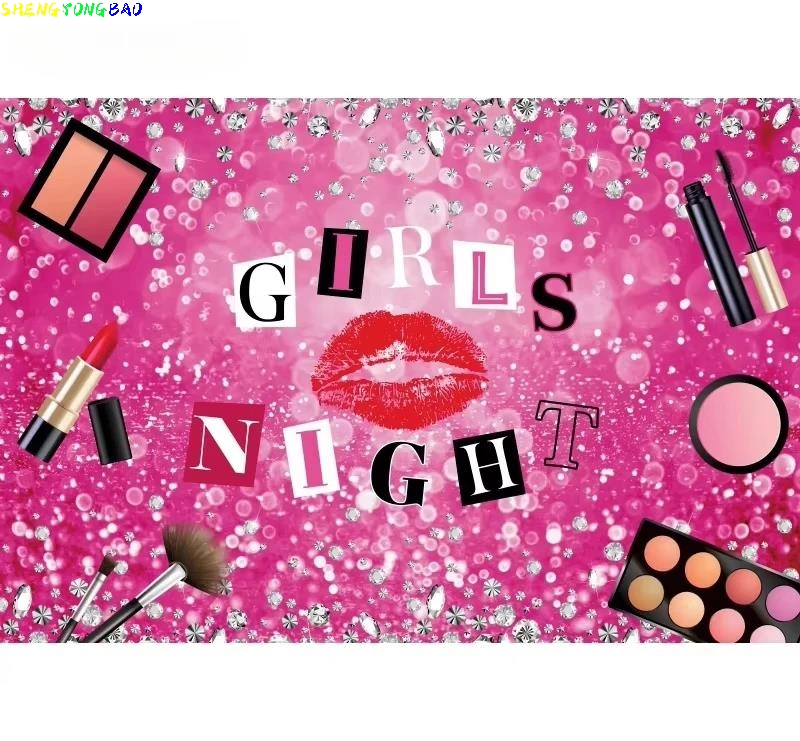 Pink Beauty Makeup Spa Party D - Beauty Makeup Girl Photo avaliação e preço