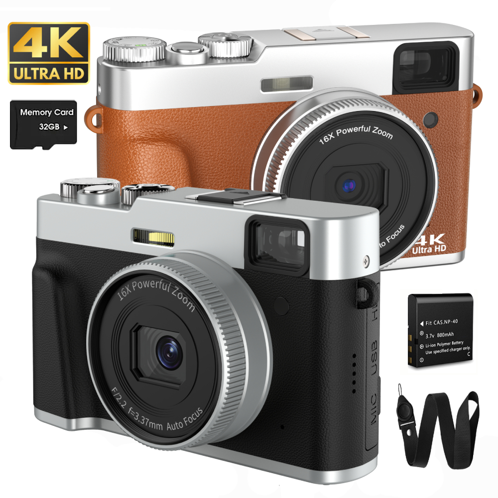 4K Digital Camera Auto Focus 4 - Beauty Makeup Youtube avaliação e preço