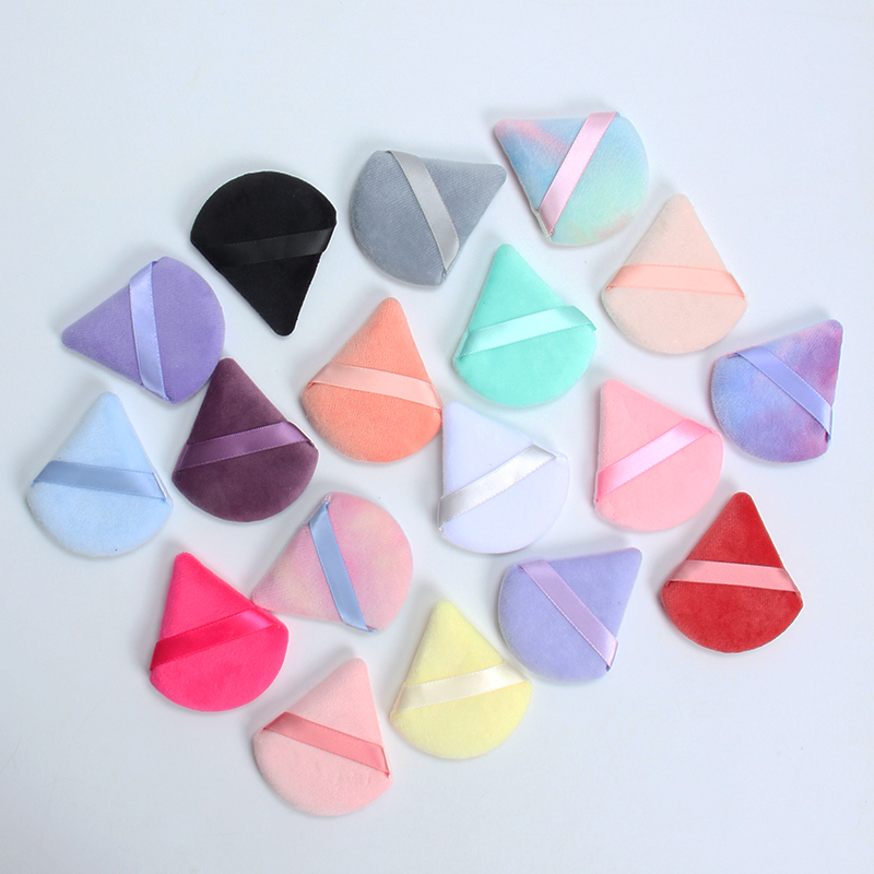 2 件 Triangle Powder Puff Face  - Beauty Blender In Makeup avaliação e preço